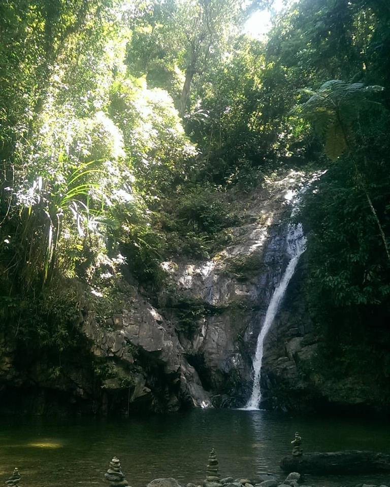 waterfall Port Barton Palawan Philippines