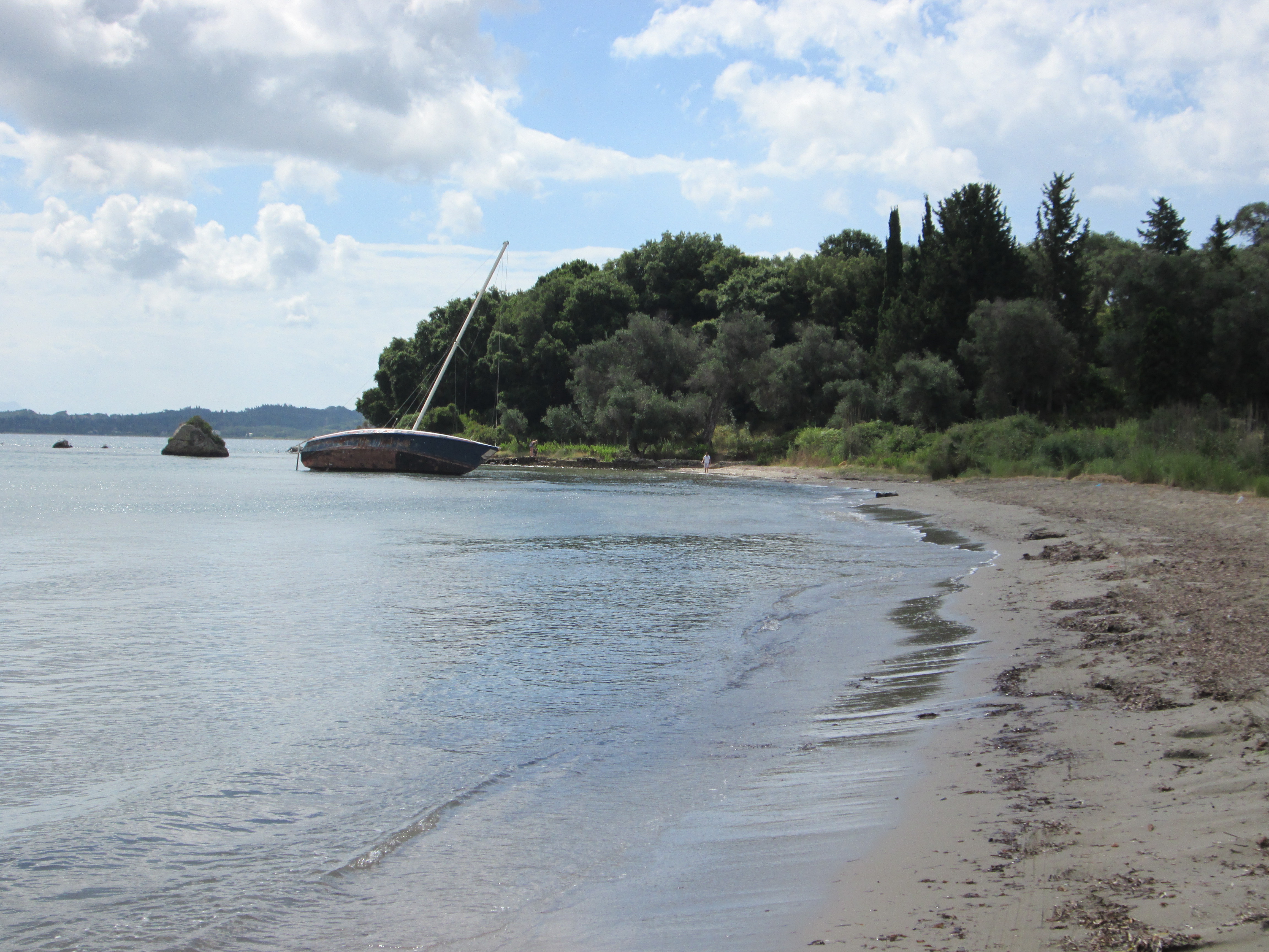 Solo travel Corfu Greece