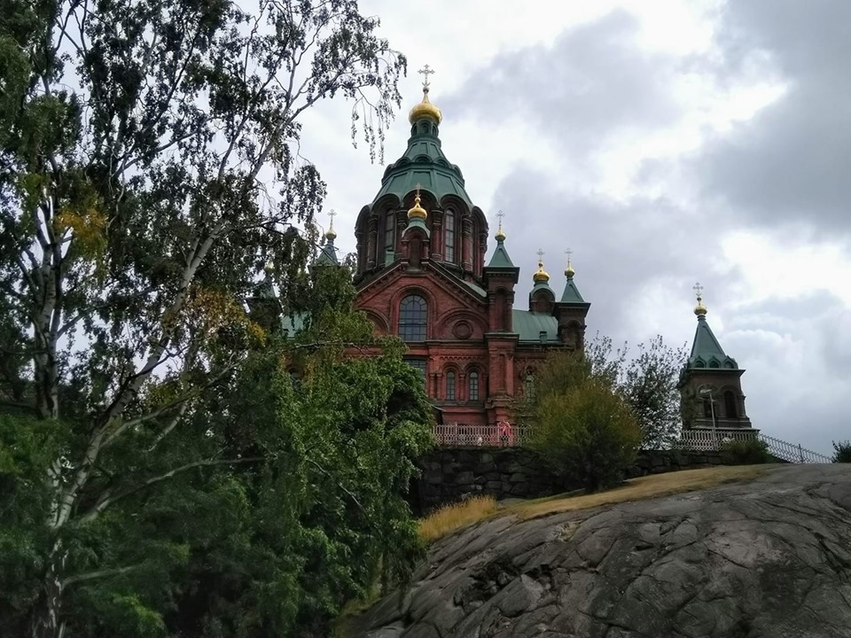 Uspenski Cathedral, a Russian Orthodox church in Helsinki